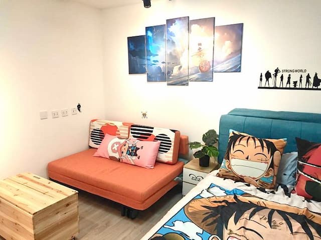 black kitten BNB-202 One Piece Style 2-4 Bed Room (Extra Bed Available) (Self-service check-in, please be sure to add the check-in steps)-8