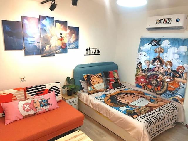 black kitten BNB-202 One Piece Style 2-4 Bed Room (Extra Bed Available) (Self-service check-in, please be sure to add the check-in steps)-1