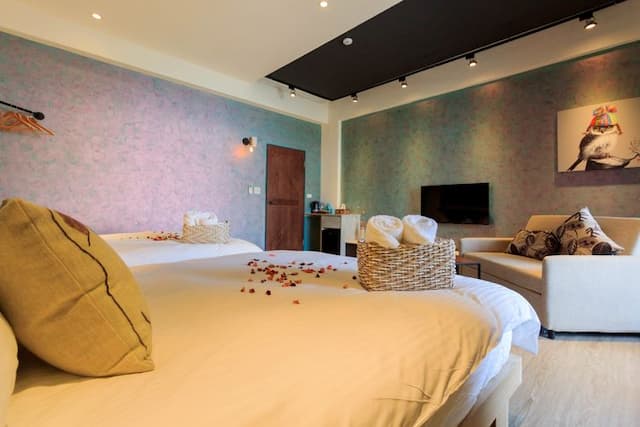 布克伍旅店-格林四人房-3