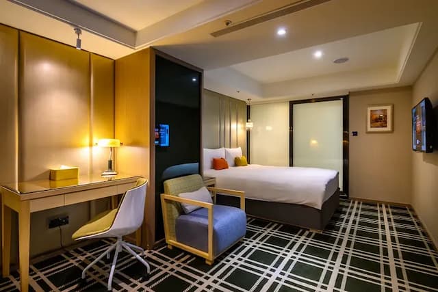 悅樂旅店-台中文心-青春客房 基本方案-1