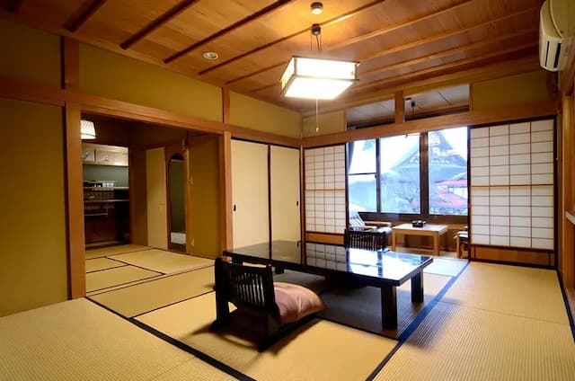 A neat Japanese-style room where you can feel the breath of Hida's masters, Ishibayashi no Ma