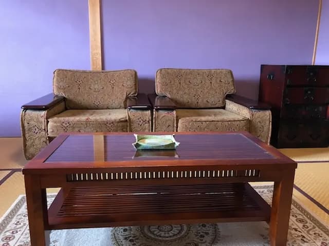 With twin beds and massage chairs