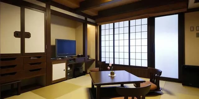 高山綠色飯店｜高山站徒歩6分/飛驒之里開車5分-本館｜標準日式房附露天風呂【不挑房】-1