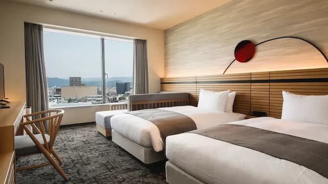 [Sakura Rinkaku] Comfort Twin | Area: 33㎡ Maximum capacity: 3 people