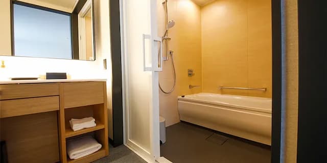 高山綠色飯店｜高山站徒歩6分/飛驒之里開車5分-桜凛閣｜尊貴雙床房 (無障礙設計)【不挑房】-7