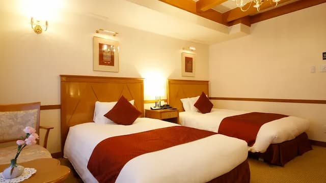 [With open-air bath] Standard Western-style room image