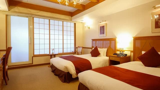 [With open-air bath] Standard Western-style room image