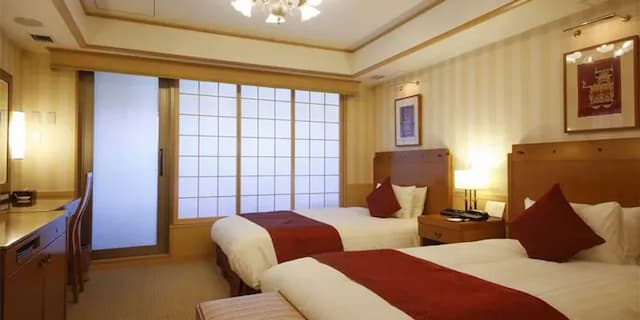 高山綠色飯店｜高山站徒歩6分/飛驒之里開車5分-本館｜和洋室套房附露天浴池【不挑房】-4