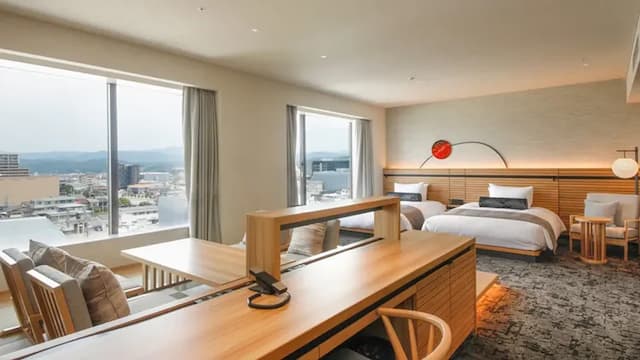 高山綠色飯店｜高山站徒歩6分/飛驒之里開車5分-桜凛閣｜尊貴和洋室【不挑房】-1