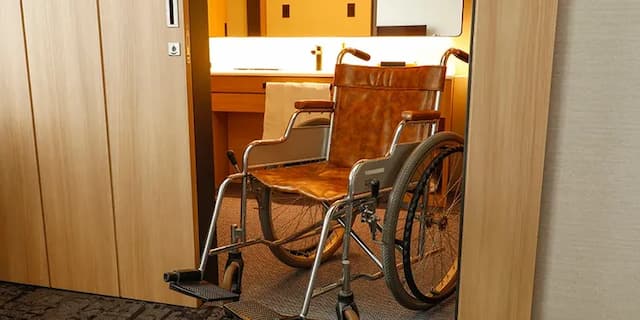 高山綠色飯店｜高山站徒歩6分/飛驒之里開車5分-桜凛閣｜尊貴雙床房 (無障礙設計)【不挑房】-13