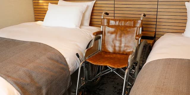 高山綠色飯店｜高山站徒歩6分/飛驒之里開車5分-桜凛閣｜尊貴雙床房 (無障礙設計)【不挑房】-12