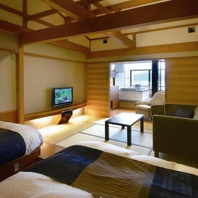 Hida Takayama Onsen Hoshokaku-Scenic View Semi Western-Style Room with Private Open-Air Bath-4