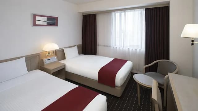 ART飯店 上越｜高田站步行3分-標準雙床房【不挑房】-1