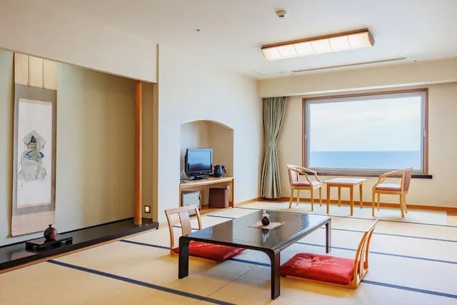 大佐渡溫泉飯店｜海景溫泉/近佐渡金銀山-海景和室【不挑房】-1