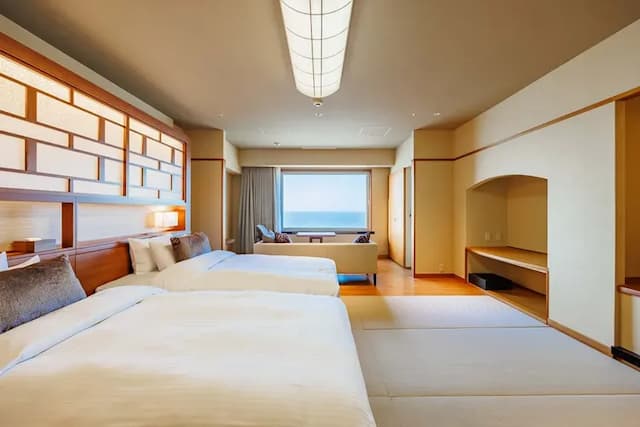 大佐渡溫泉飯店｜海景溫泉/近佐渡金銀山-海景和洋混合套房【不挑房】-2