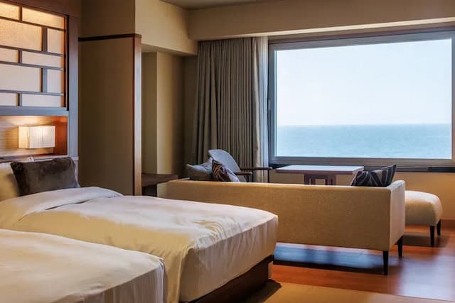 大佐渡溫泉飯店｜海景溫泉/近佐渡金銀山-海景和洋混合套房【不挑房】-3