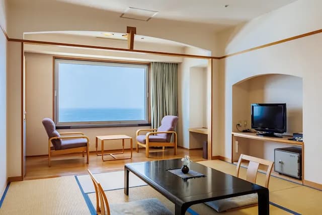大佐渡溫泉飯店｜海景溫泉/近佐渡金銀山-海景現代和室套房【不挑房】-1