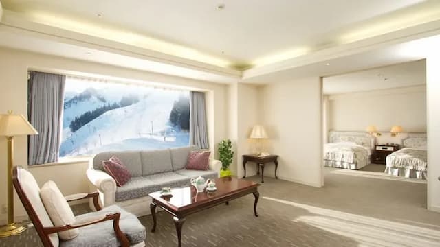 Junior Suite (74㎡) Living Room Winter