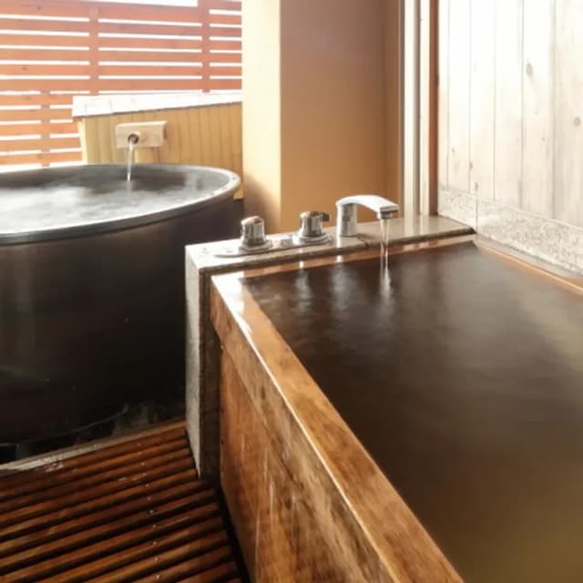 [Room with open-air bath] An example