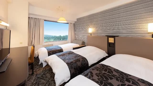 APA飯店&度假村 上越妙高｜妙高溫泉/無邊際泳池/滑雪-別館 三人房【不挑房】-1