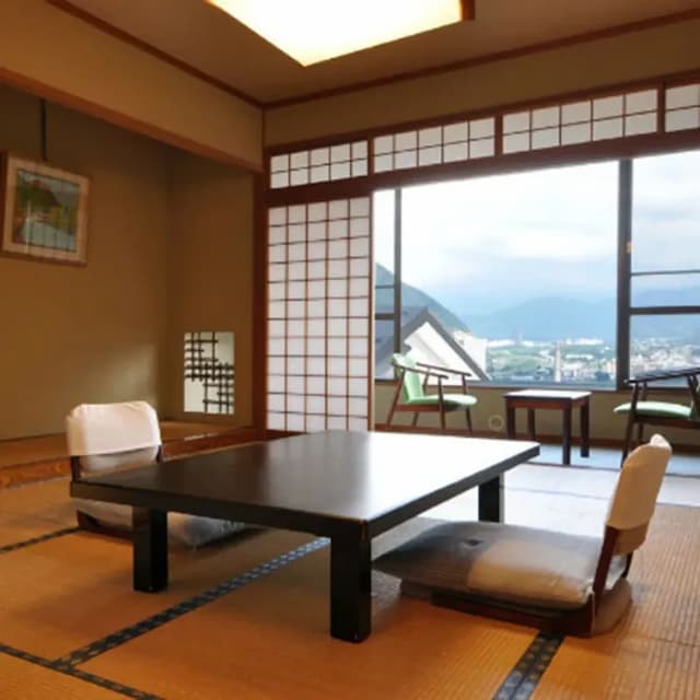 越後湯澤湯元 卵之湯 雪國之宿 高半｜越後湯澤站開車5分/自行車租借-南館高層階 和室【不挑房】-2