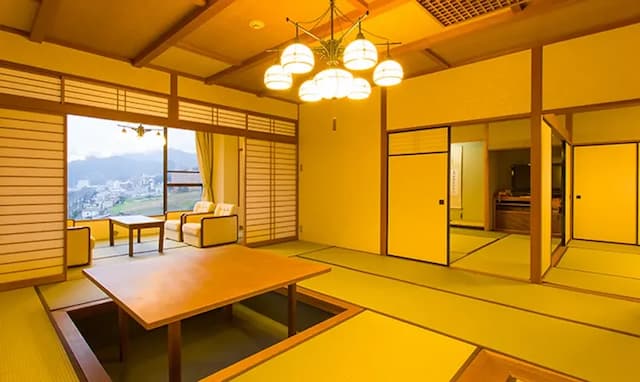 越後湯澤湯元 卵之湯 雪國之宿 高半｜越後湯澤站開車5分/自行車租借-南館4階 特別室【不挑房】-2