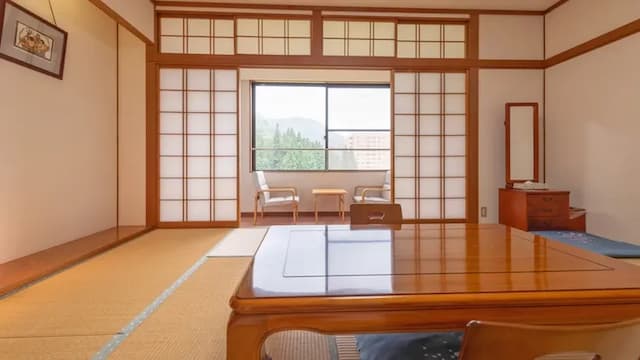 越後湯澤溫泉 湯澤東映飯店｜越後湯澤站步行8分-山景標準和室【不挑房】-2