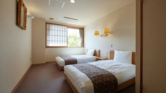 越後湯澤溫泉 越後之宿 Inamoto｜越後湯澤站步行2分-和洋混合間【不挑房】-1