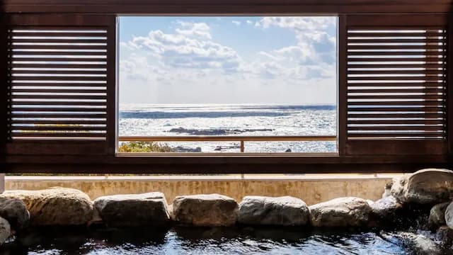 Sado Resort Hotel Azuma-Ocean View Garden Corner Twin [Japanese-western room] [Non-smoking] [Ocean view]-4