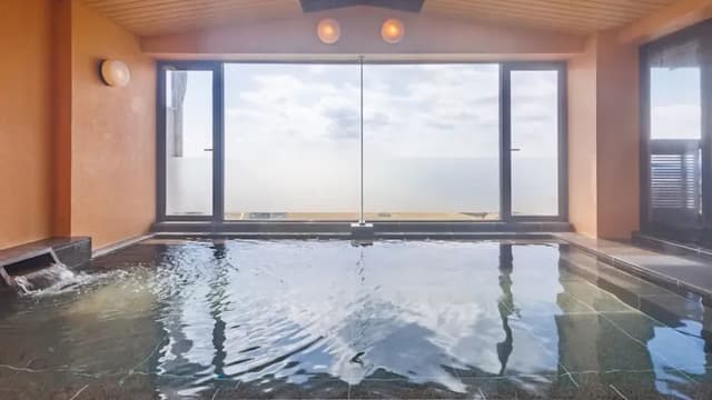 Sado Resort Hotel Azuma-Ocean View Garden Corner Twin [Japanese-western room] [Non-smoking] [Ocean view]-5