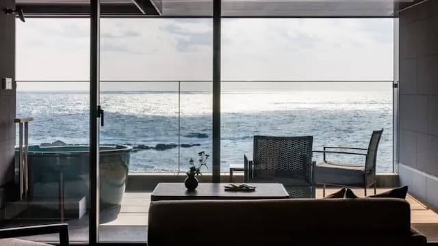 Sado Resort Hotel Azuma-Ocean terrace suite with open-air bath [Suite] [Japanese room] [Non-smoking] [Ocean view]-2