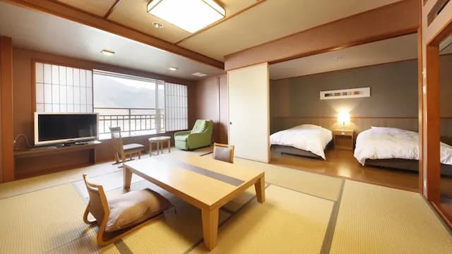 越後湯澤溫泉 和之禦宿 瀧乃湯｜越後湯澤站步行7分--竜胆之間- 和洋室【不挑房】-1