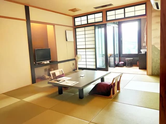 御湯宿 中屋｜越後湯澤溫泉/越後湯澤站開車3分-~湯香~ 和室附露天浴池【不挑房】-1