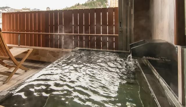 Echigoyuzawa Onsen Shosenkaku Kagetsu-“I” Guest Room with Semi-Open-air Bath 94㎡-3