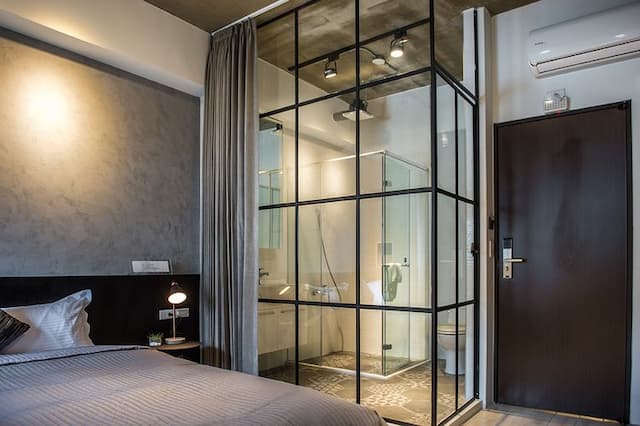 티미아호텔 Timia hotel-202 Refined Industrial Double Room-4