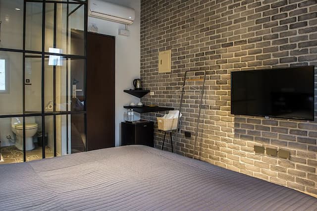 티미아호텔 Timia hotel-202 Refined Industrial Double Room-3