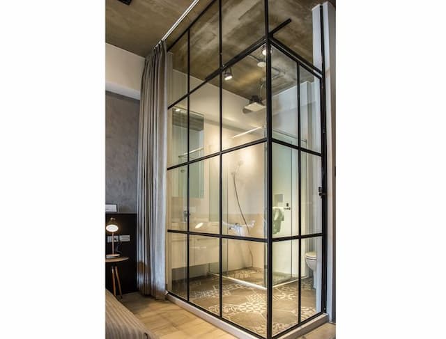 티미아호텔 Timia hotel-202 Refined Industrial Double Room-5