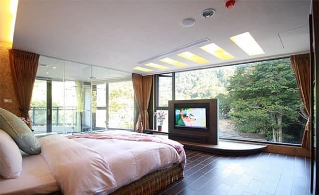 일월담 슈이안 레이크사이드 호텔 (Sun Moon Lake Shuian lakeside Hotel)-Deluxe Double Suite with Mountain View (Soak Pond + Outside Balcony)-3