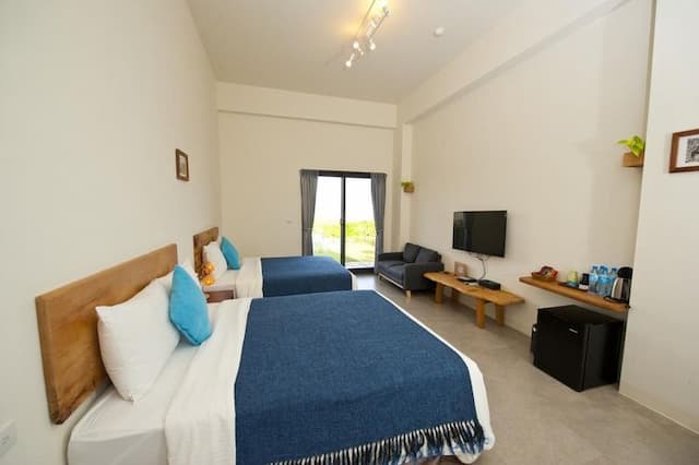 有棵樹特色民宿-藍雪四人房-1