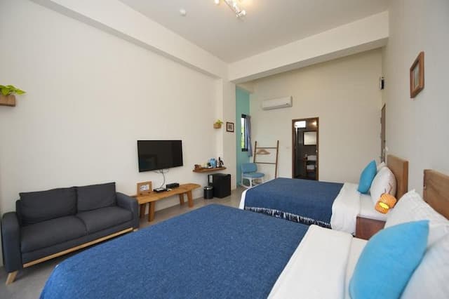 有棵樹特色民宿-藍雪四人房-2