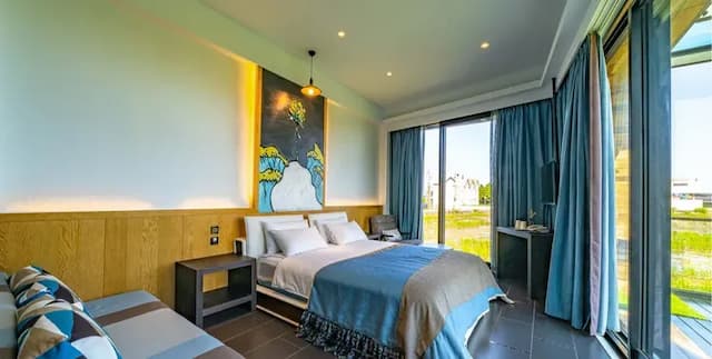 藍會館 l 18人宜蘭包棟 | KTV歡唱＆電動麻將＆戶外烤肉區-18人包棟-1