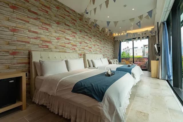 藍會館 l 18人宜蘭包棟 | KTV歡唱＆電動麻將＆戶外烤肉區-18人包棟-12