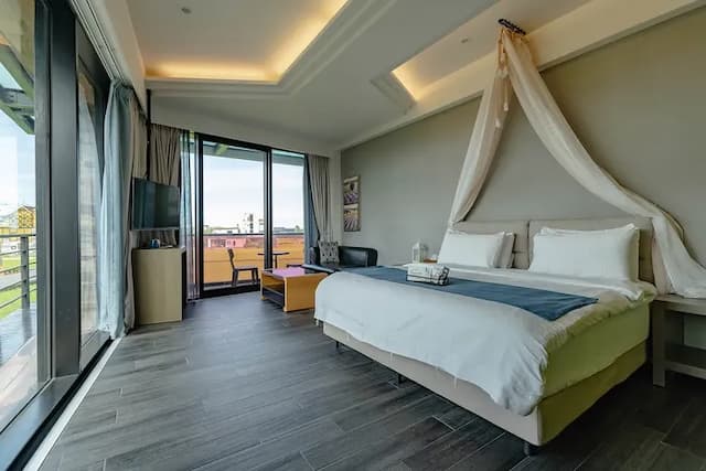 藍會館 l 18人宜蘭包棟 | KTV歡唱＆電動麻將＆戶外烤肉區-18人包棟-9