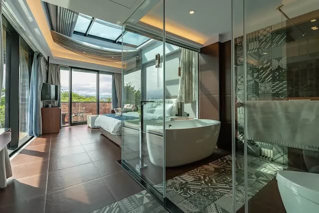 藍會館 l 18人宜蘭包棟 | KTV歡唱＆電動麻將＆戶外烤肉區-18人包棟-7