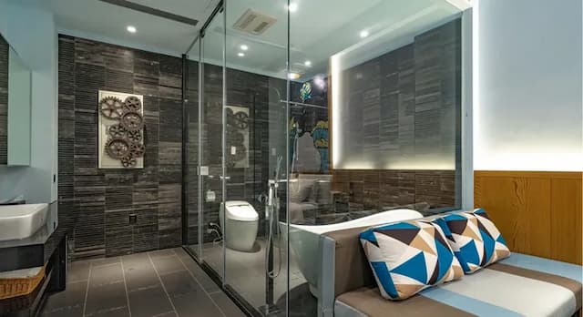 藍會館 l 18人宜蘭包棟 | KTV歡唱＆電動麻將＆戶外烤肉區-18人包棟-15