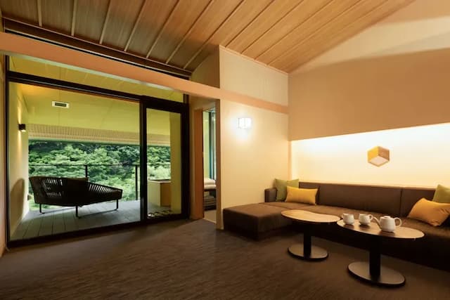 KAI Hakone-Hakone parquet room Western-style room with open-air bath (capacity 2 people)-1