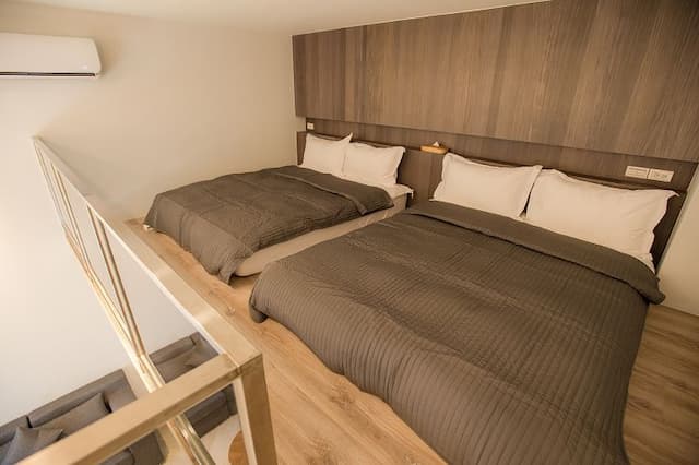 티미아호텔 Timia hotel-Split Level Quad Room-6