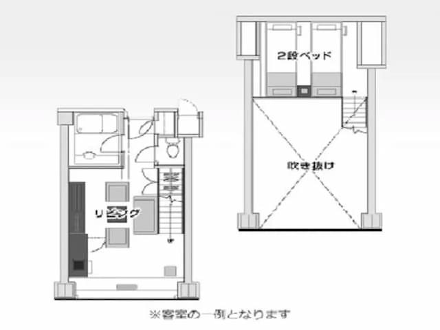 【星野集團】磐梯山溫泉飯店｜磐梯町站開車15分/磐梯町站免費接送-上下舖房【不挑房】-2