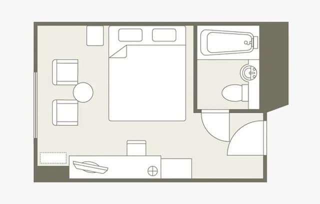東急富山卓越大飯店｜富山站前徒歩3分/立山黑部開車40分-標準雙人房【不挑房】-6