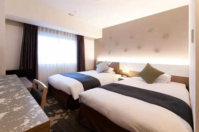 東急富山卓越大飯店｜富山站前徒歩3分/立山黑部開車40分-標準雙床房【不挑房】-2